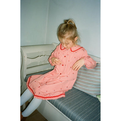 Flöss Sonja Dress - Pink Rose Gingham