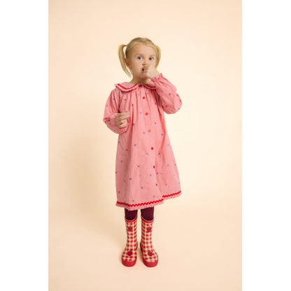 Flöss Sonja Dress - Pink Rose Gingham