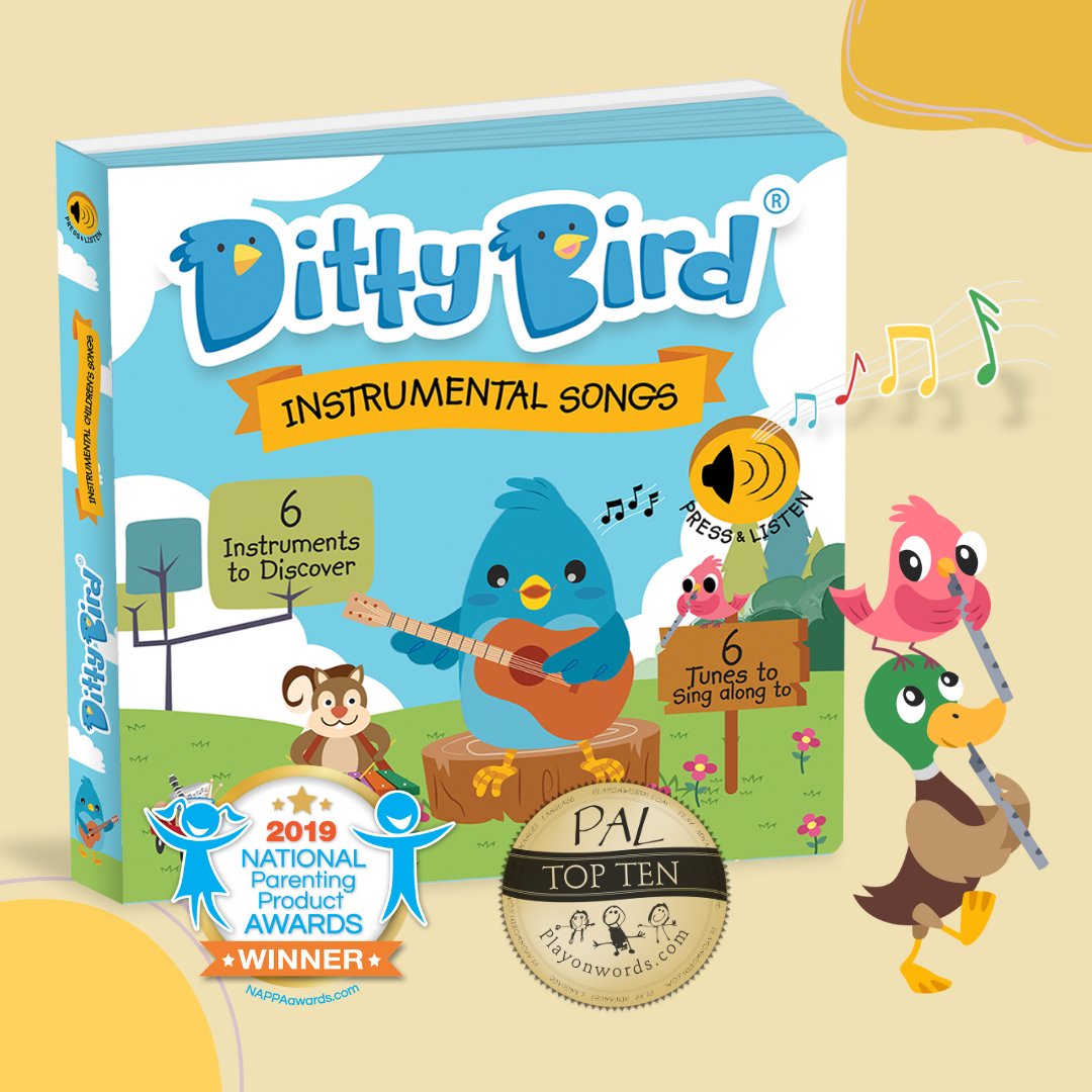 Instrumental Children's Songs Ditty Bird - enjoykidsus