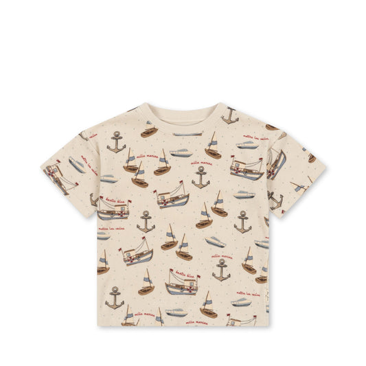 ITTY TEE GOTS - SAIL AWAY Konges Sløjd - enjoykidsus