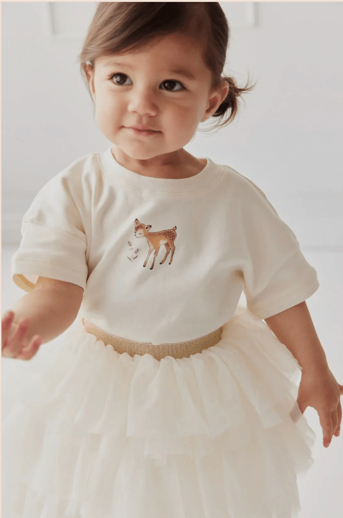 Jamie Kay pima cotton mimi tee - parchment Jamie Kay