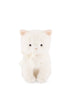 Jamie Kay Snuggle Bunnies Moon the Kitty - Snow - product view