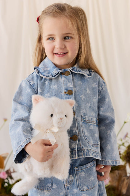 Jamie Kay Snuggle Bunnies Moon the Kitty - Snow - official image 3