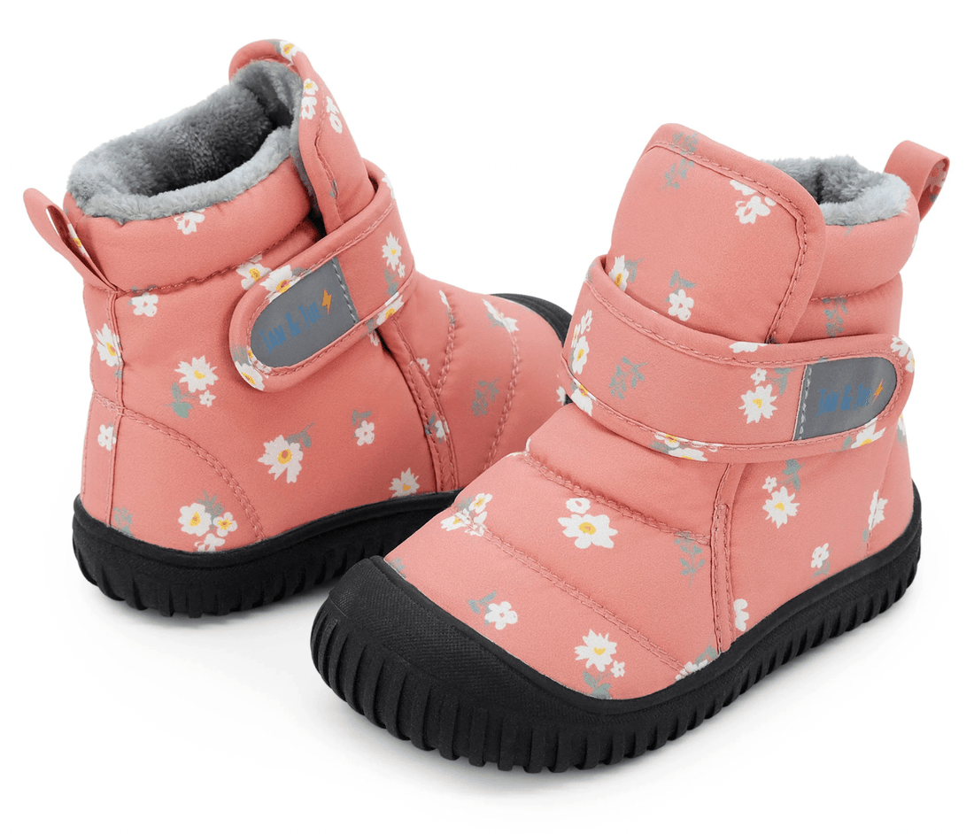 Jan &amp; Jul Jan&amp; Jul Kids Insulated Ankle Boots | Apricot Flower Jan &amp; Jul