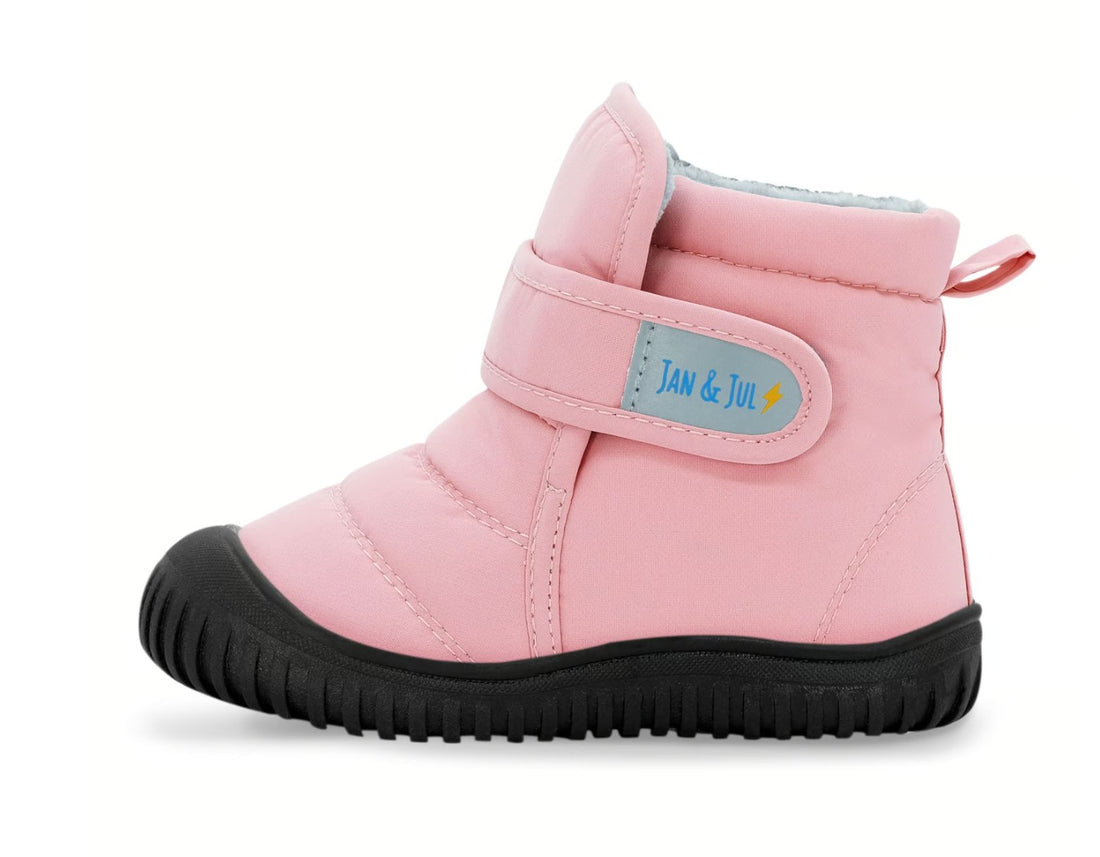 Jan &amp; Jul Jan &amp; Jul Kids Insulated Ankle Boots | Dusty Pink Jan &amp; Jul