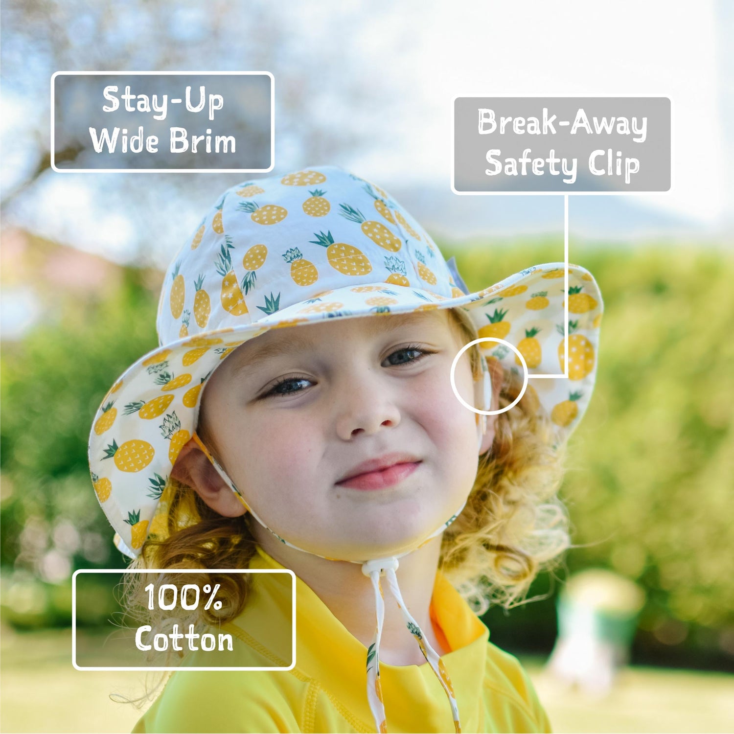 Jan &amp; Jul Kids Cotton Floppy Hats - Little Diggers Jan &amp; Jul