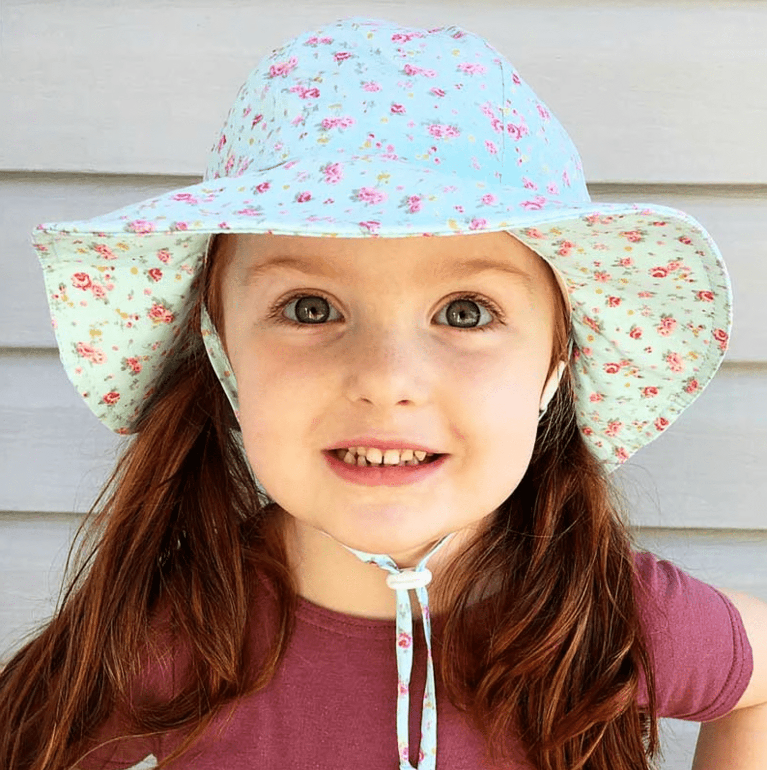Jan &amp; Jul Kids Cotton Floppy Hats | Retro Rose Jan &amp; Jul