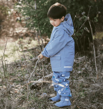 Jan &amp; Jul Kids Fleece Lined Rain Pants | Wolf and Bear Jan &amp; Jul