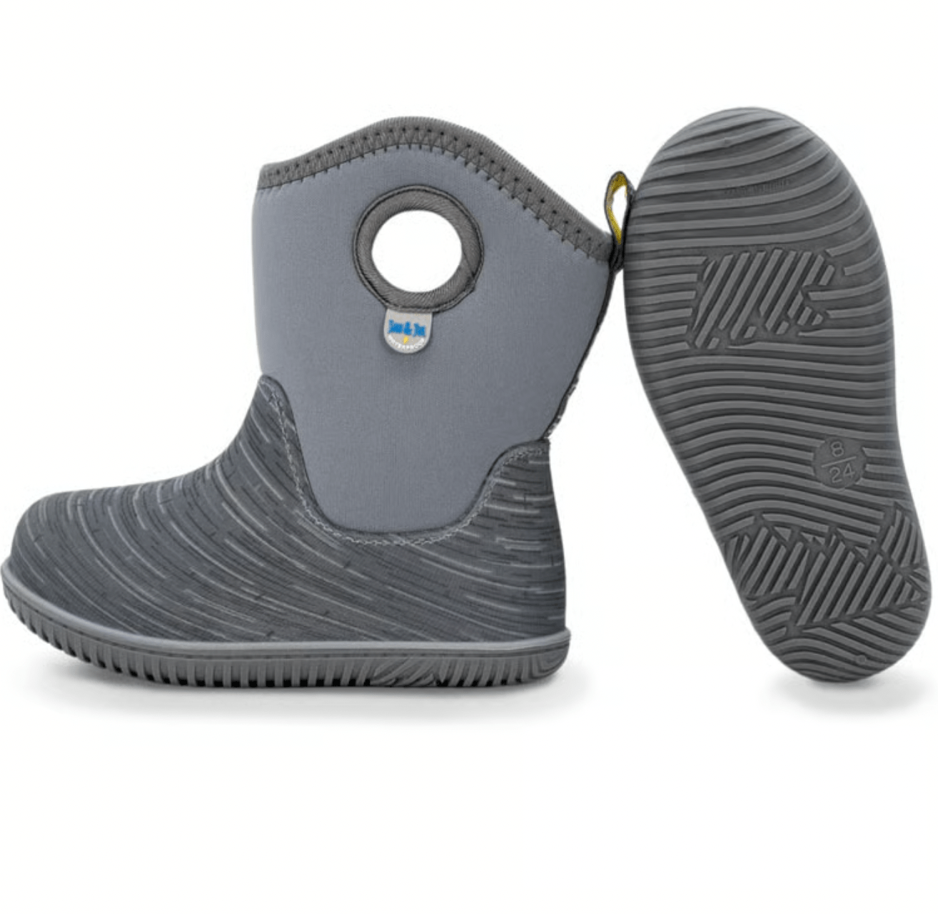 Jan &amp; Jul Kids Lite Waterproof Boots | Grey Birch Jan &amp; Jul
