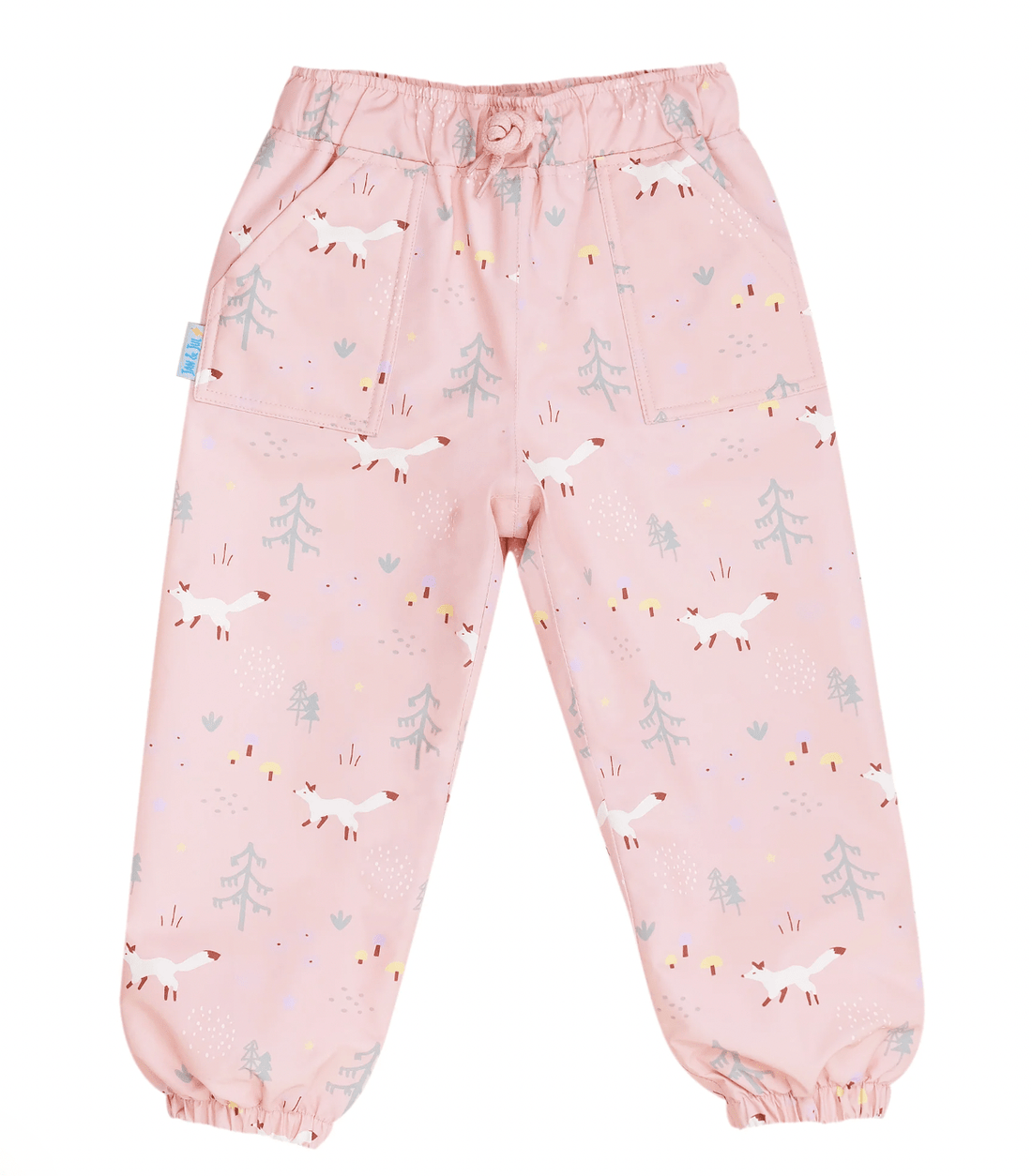 Jan &amp; Jul Kids Single Layer Rain Pants | Pink Forest Jan &amp; Jul