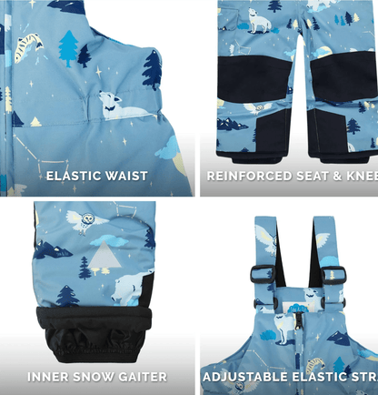 Jan &amp; Jul Kids Snow Overalls | Wolf and Bear Jan &amp; Jul