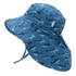 Jan & Jul Kids Water Repellent Adventure Hats | Shark with Navy Trim Jan & Jul