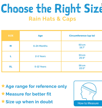 Jan &amp; Jul Kids Waterproof Rain Hats | Dusty Pink Jan &amp; Jul