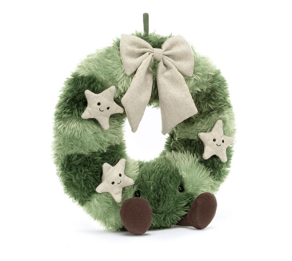 Jellycat Amuseables Nordic Spruce Wreath jellycat - enjoykidsus