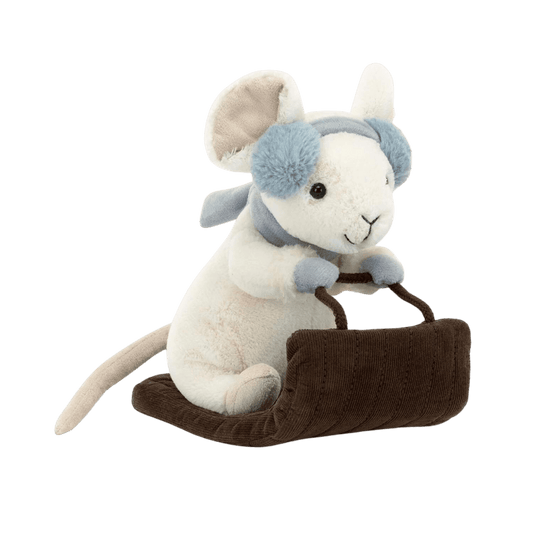 Jellycat - Merry Mouse Sleighing jellycat - enjoykidsus