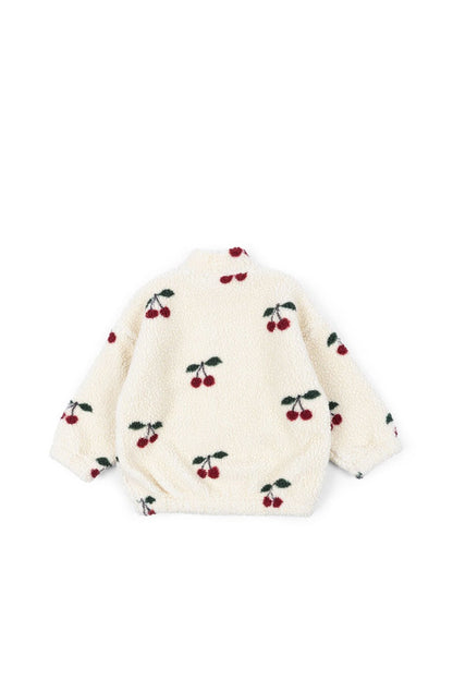 JODY TEDDY JACKET GRS - CHERRY Konges Sløjd - enjoykidsus