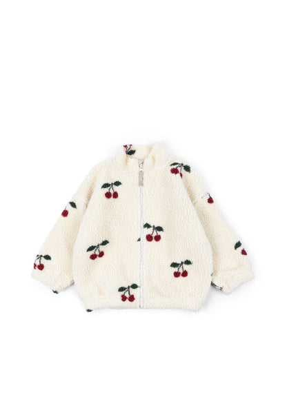 JODY TEDDY JACKET GRS - CHERRY Konges Sløjd - enjoykidsus