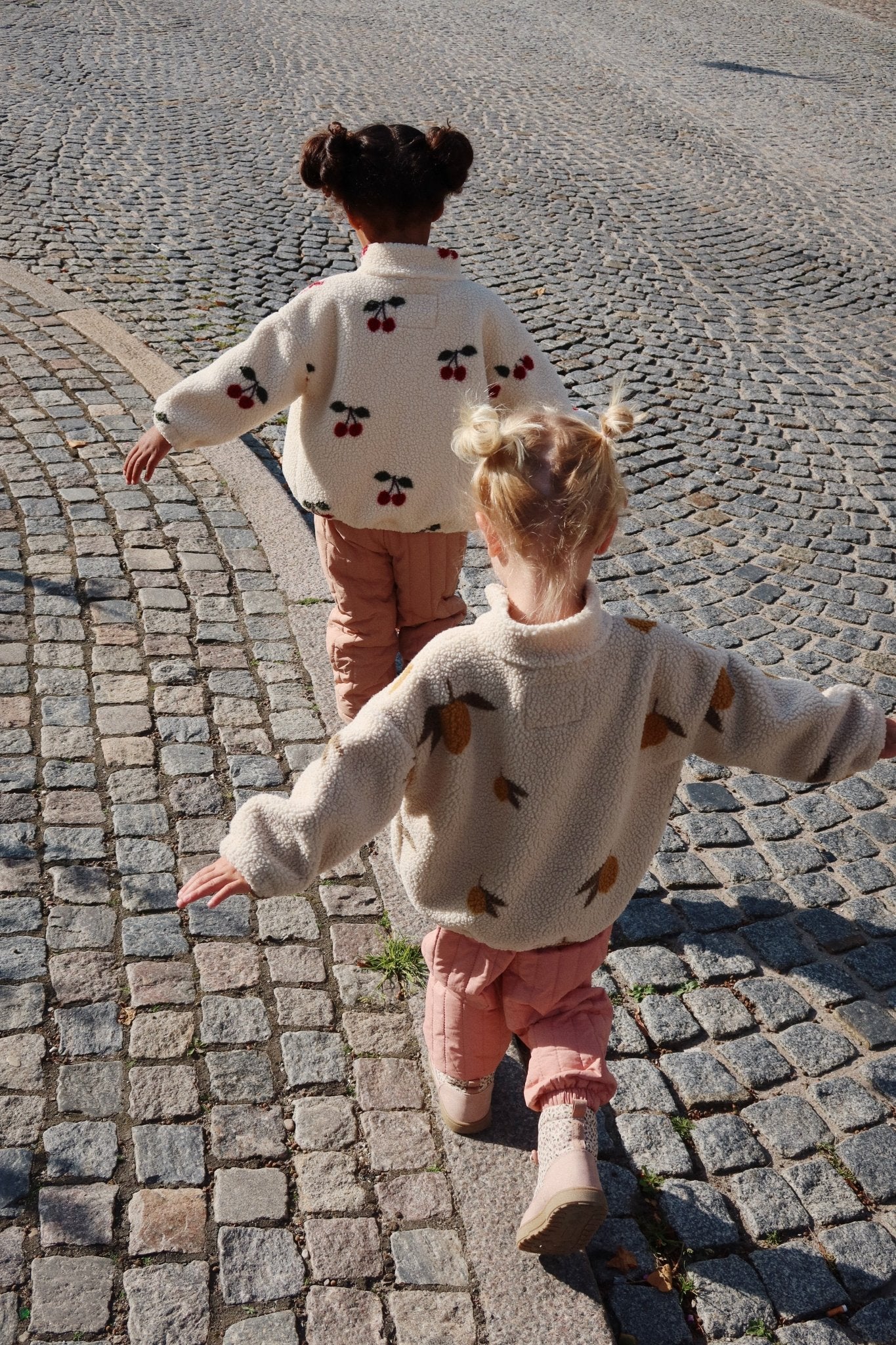 Konges Sløjd JODY TEDDY JACKET GRS - MON GRAND CITRON Konges Sløjd