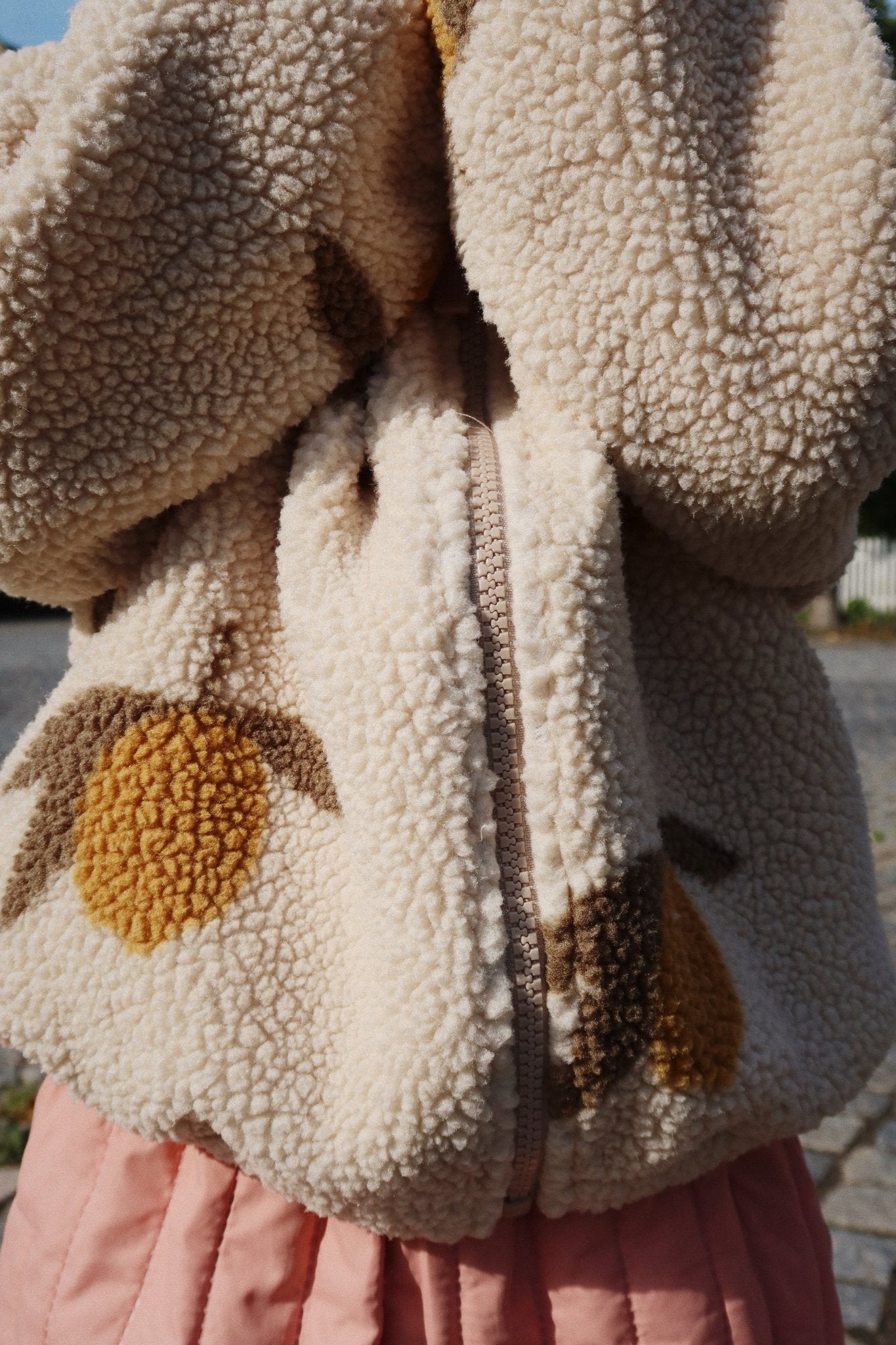 Konges Sløjd JODY TEDDY JACKET GRS - MON GRAND CITRON Konges Sløjd