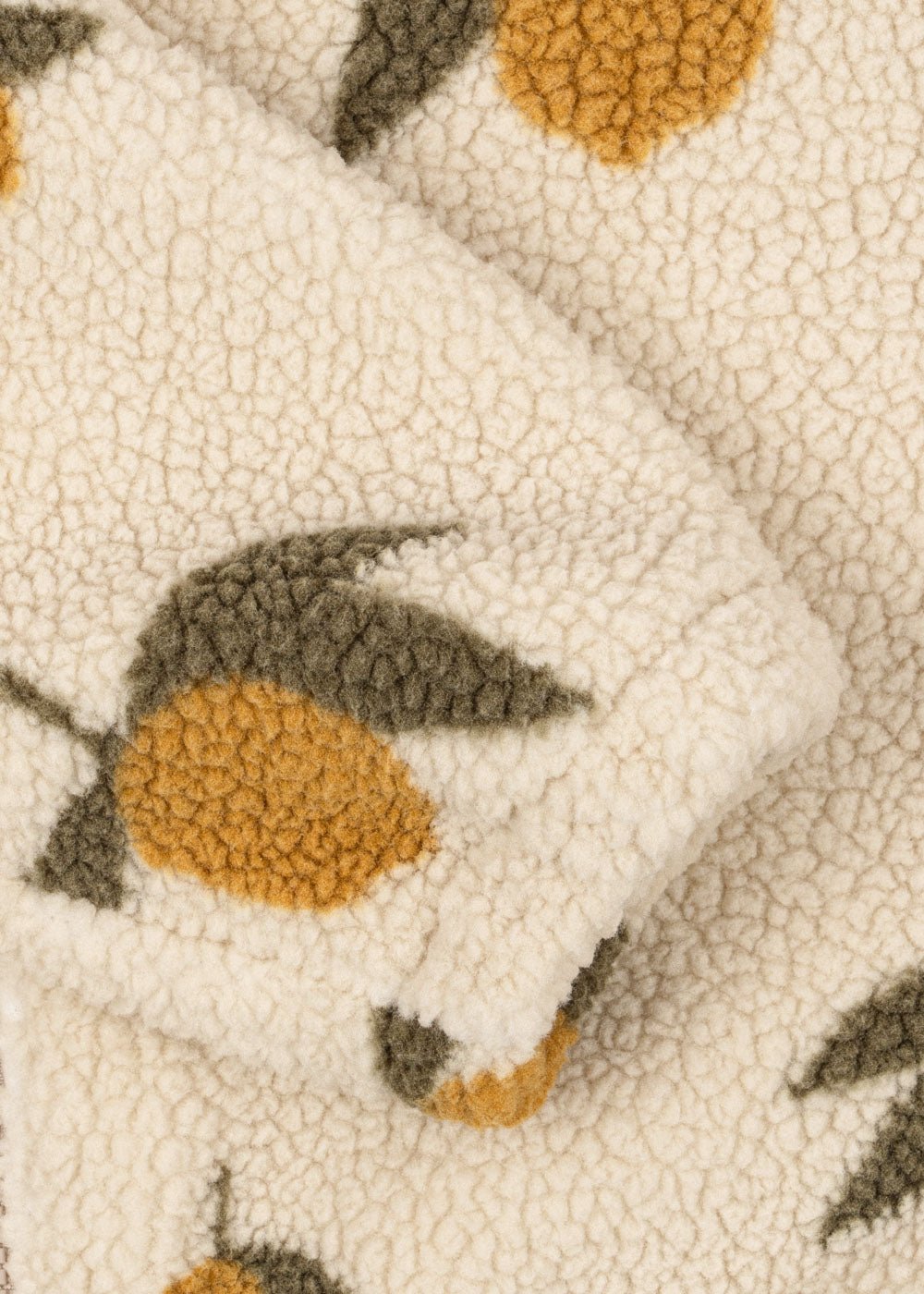 Konges Sløjd JODY TEDDY JACKET GRS - MON GRAND CITRON Konges Sløjd