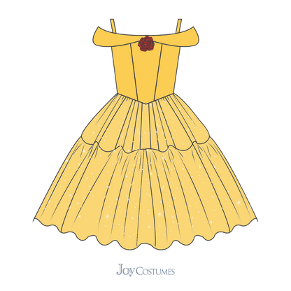 Joy Costumes Enchanted Rose Princess Costume Joy Costumes