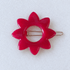 Kanel ANNA Hair Clip - 3244 Trans - Raspberry Red (3244 Trans)
