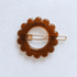 Kanel DAISY Hair Clip - 2309 Trans - Amber Brown (2309 Trans)