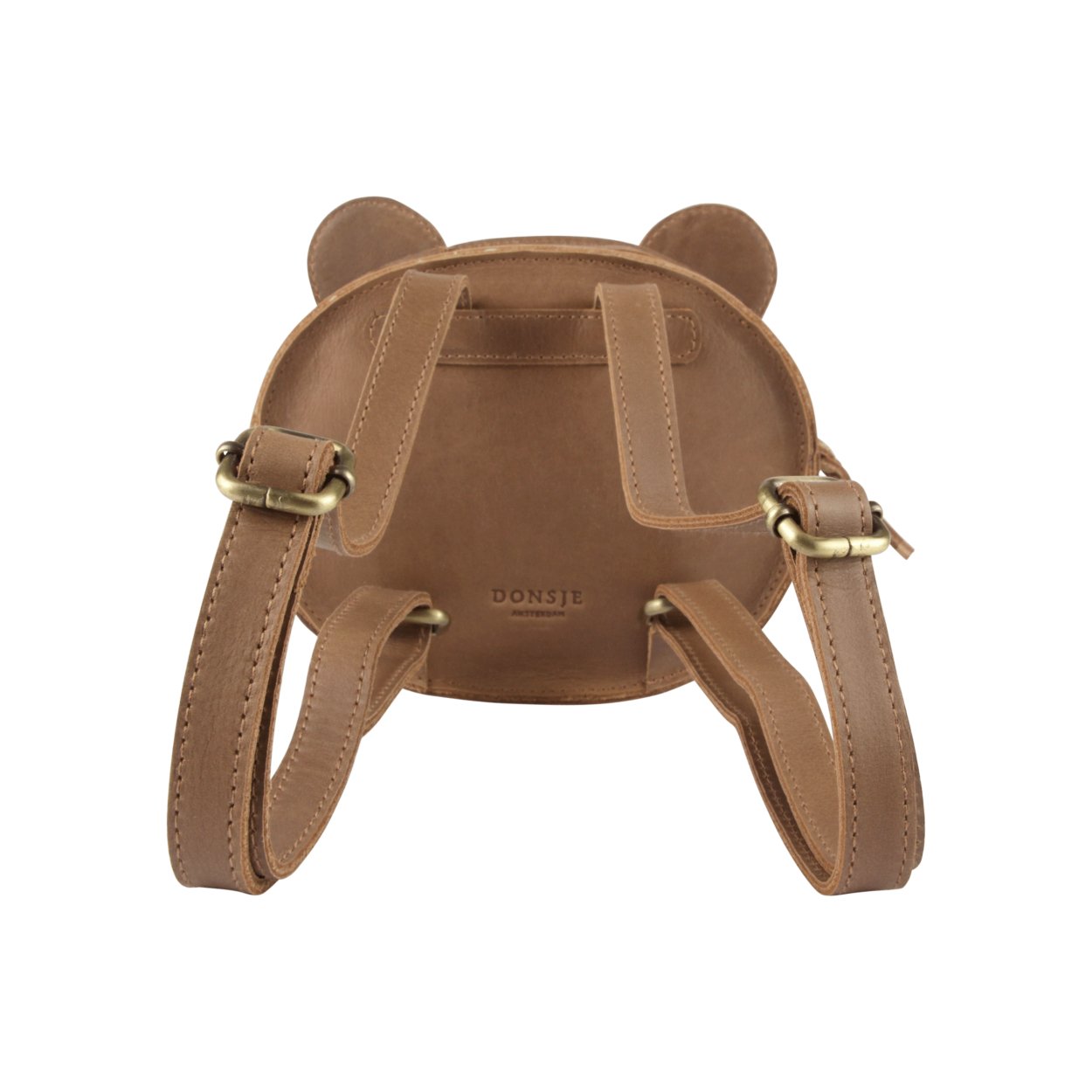 Kapi Classic Backpack | Bear | Cognac Classic Leather donsje - enjoykidsus