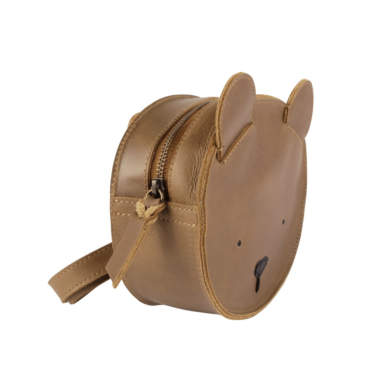 Kapi Classic Backpack | Bear | Cognac Classic Leather donsje - enjoykidsus