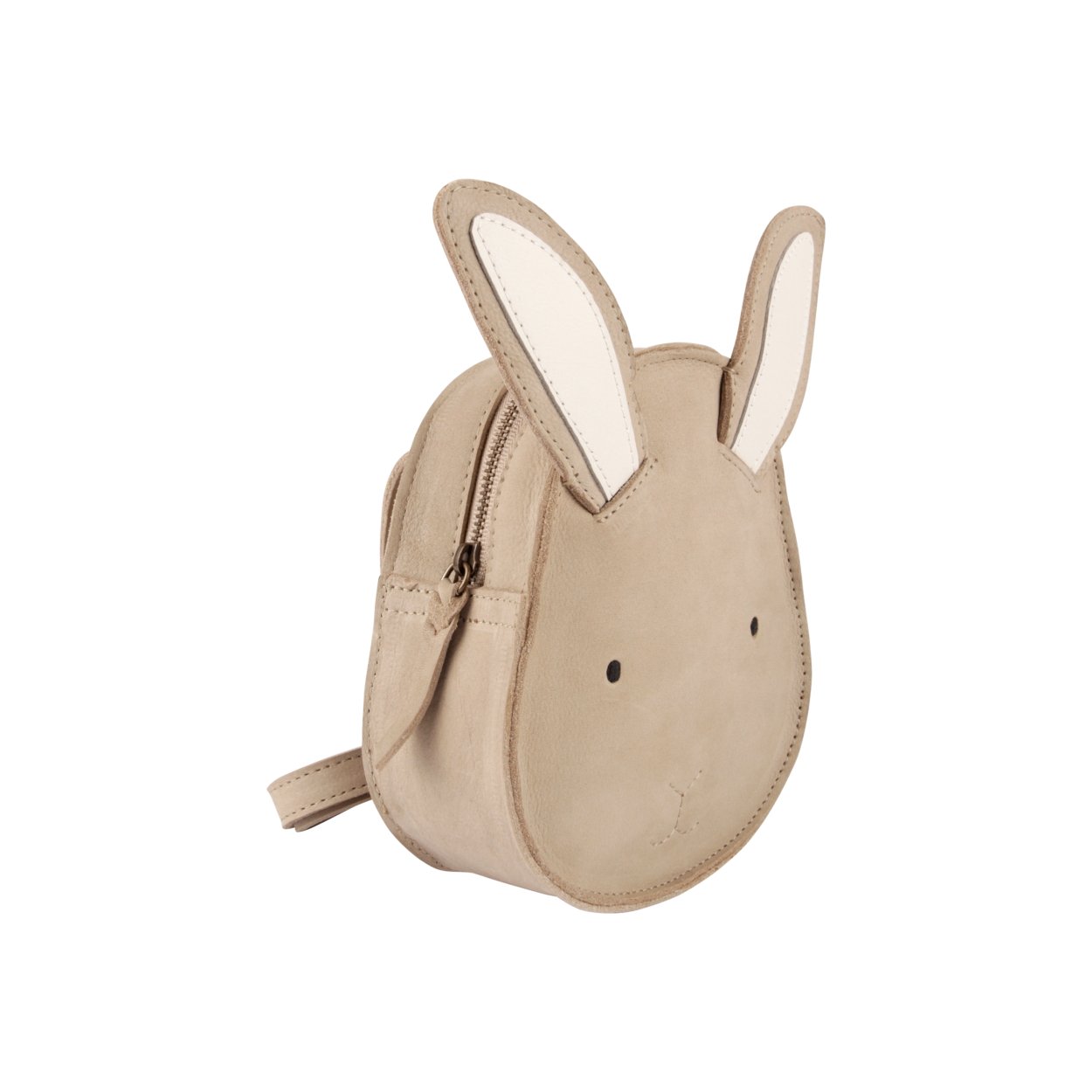 Kapi Classic Backpack | Bunny | Taupe Nubuck donsje - enjoykidsus