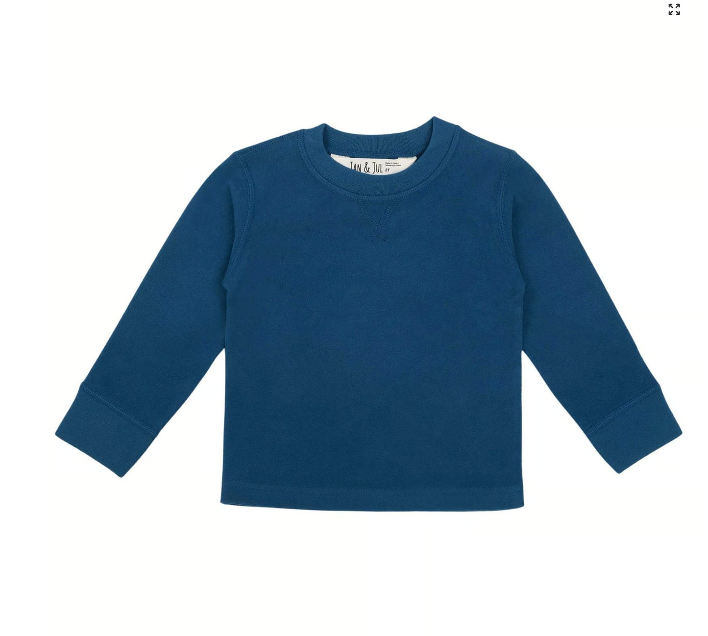 Kids Base Layer Tops | Deep Blue Jan & Jul - enjoykidsus