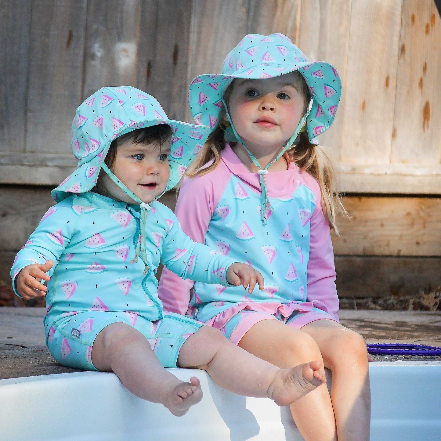 Kids Cotton Floppy Hats - Watermelon Jan n Jul - enjoykidsus