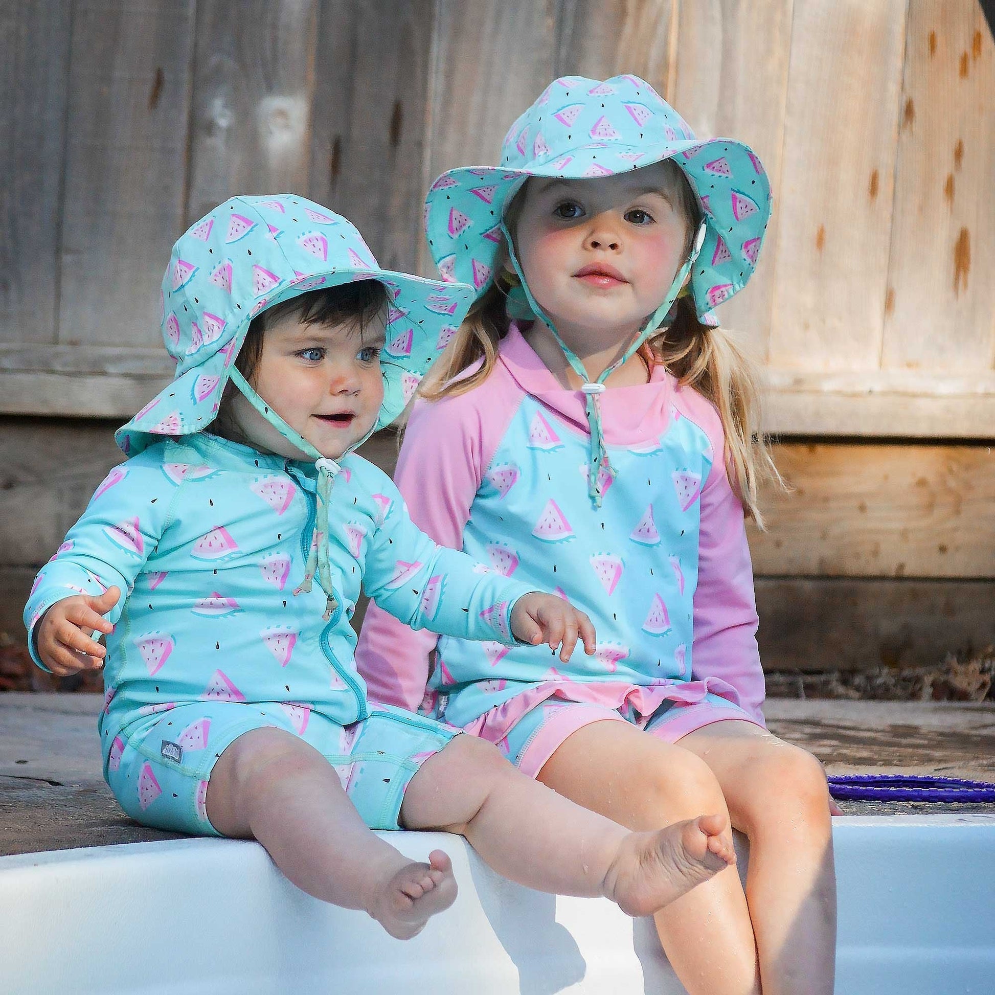 Kids Cotton Floppy Hats - Watermelon Jan n Jul - enjoykidsus