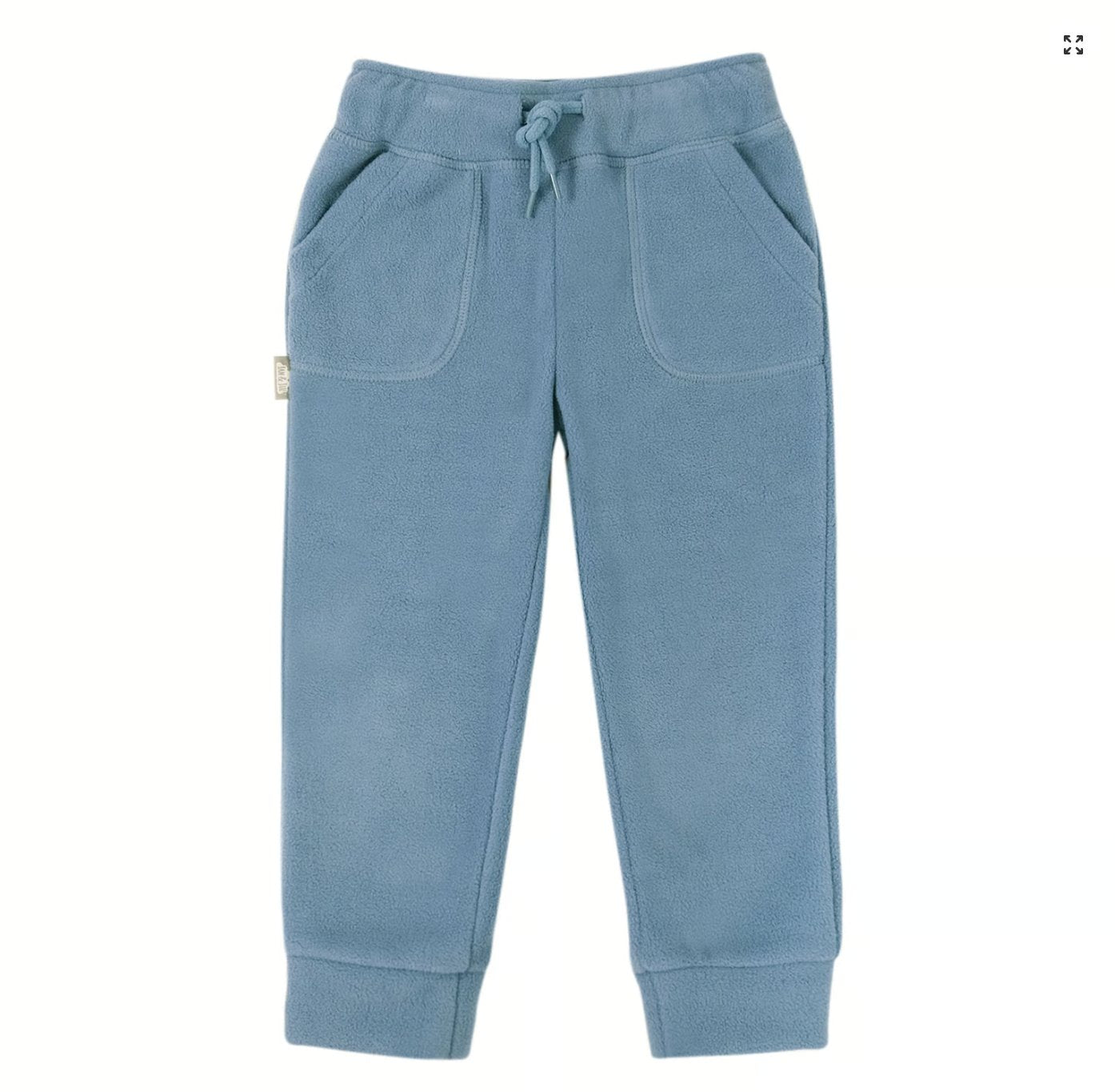 Kids Fleece Pants | Stormy Blue Jan & Jul - enjoykidsus