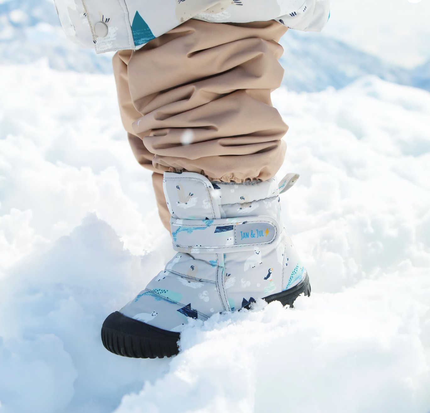 Kids Insulated Ankle Boots | Polar Pals Jan & Jul - enjoykidsus