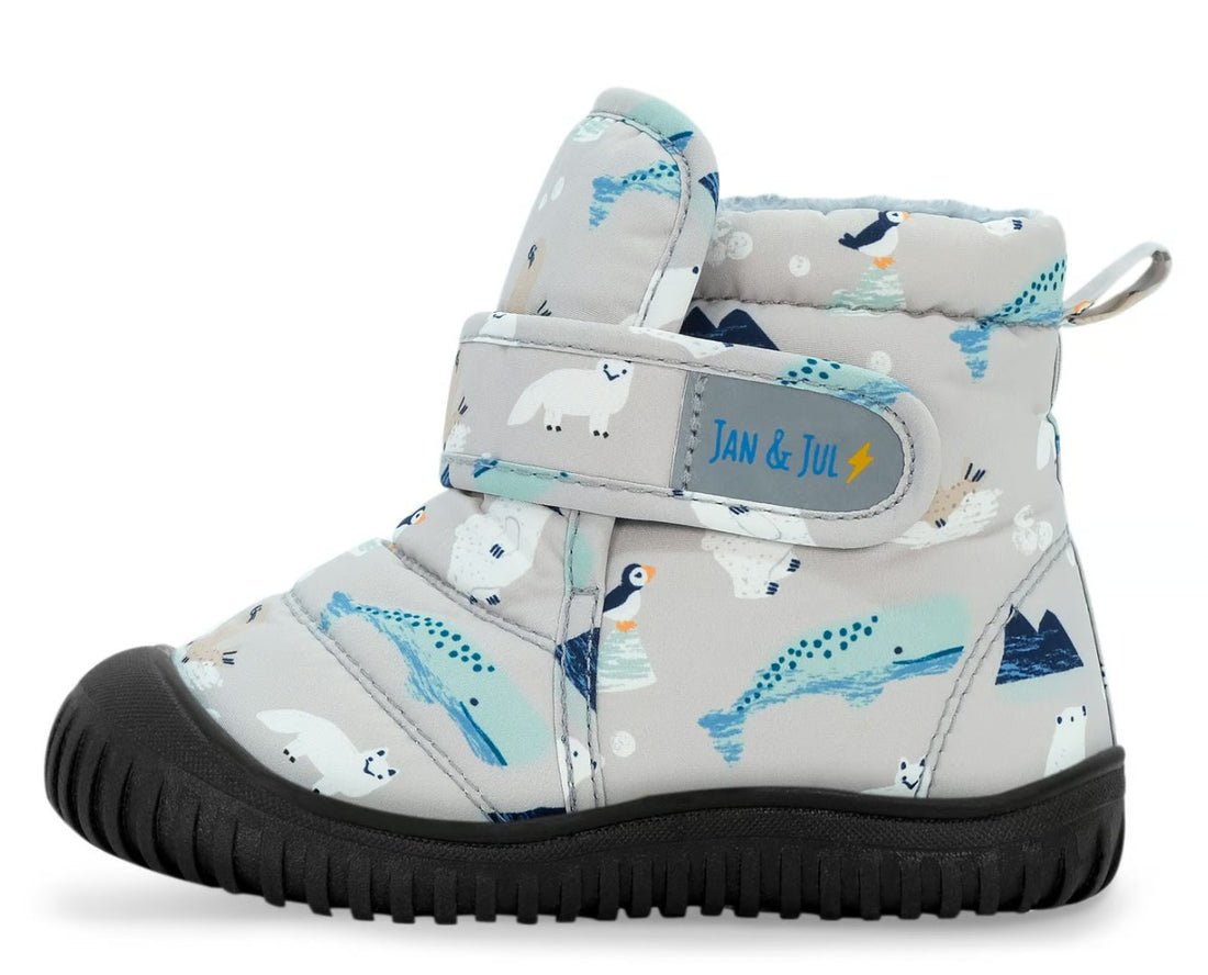 Kids Insulated Ankle Boots | Polar Pals Jan &amp; Jul - enjoykidsus