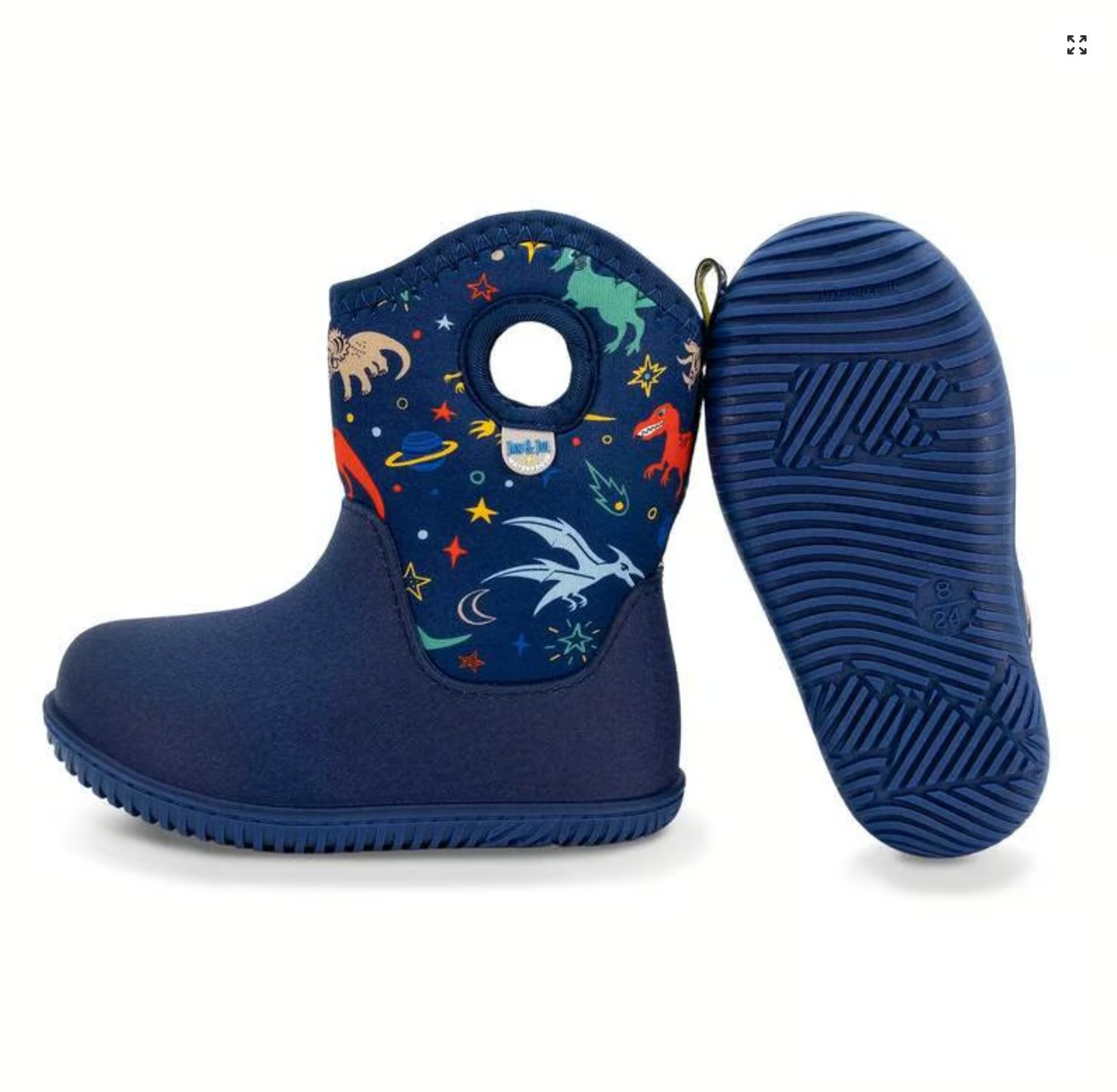 Kids Lite Waterproof Boots | Space Dinos Jan & Jul - enjoykidsus