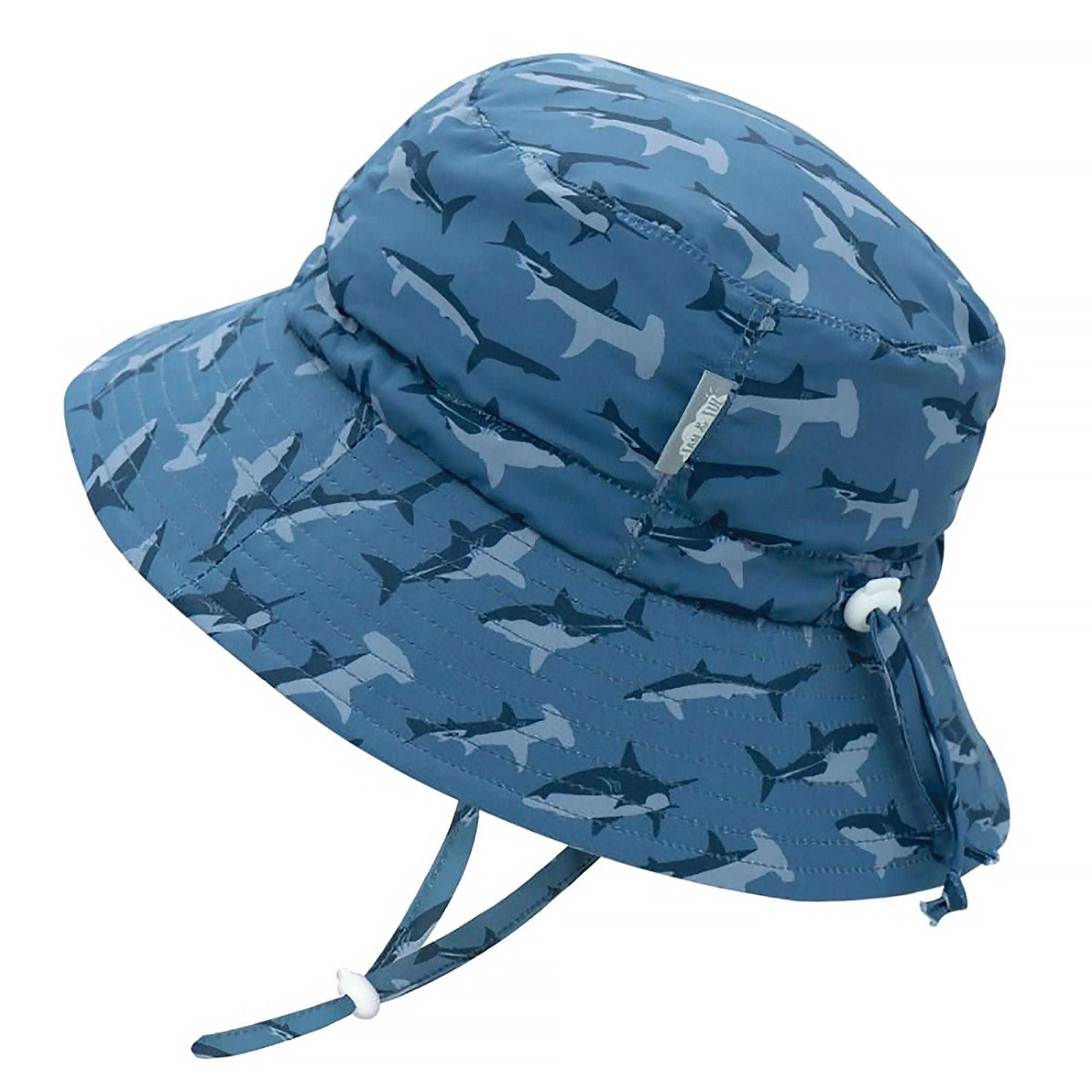Jan &amp; Jul Kids Water Repellent Bucket Hats | Shark Jan &amp; Jul