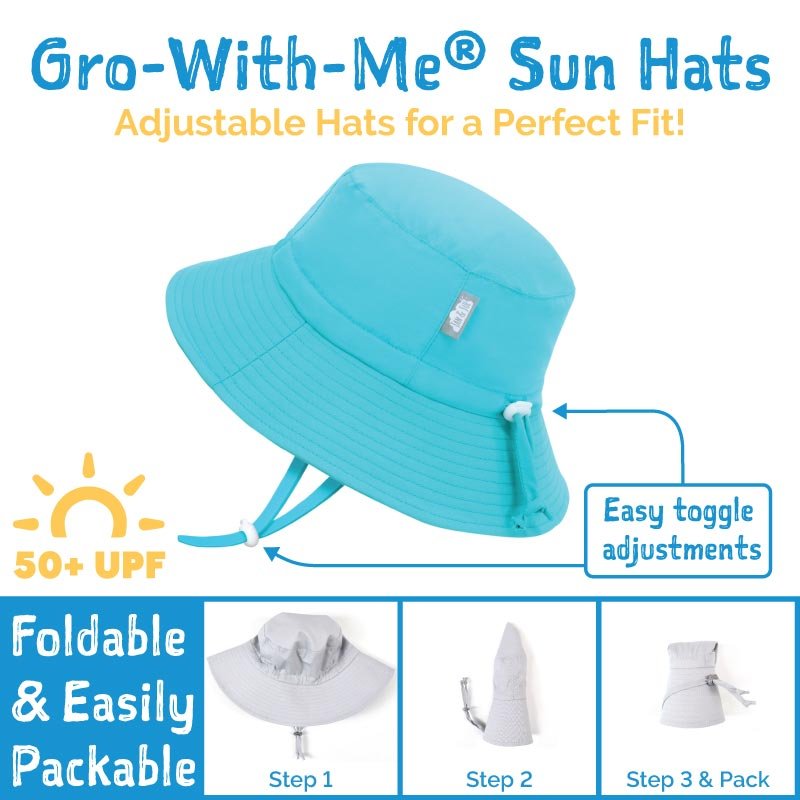 Kids Water Repellent Bucket Hats | Shark Jan n Jul - enjoykidsus