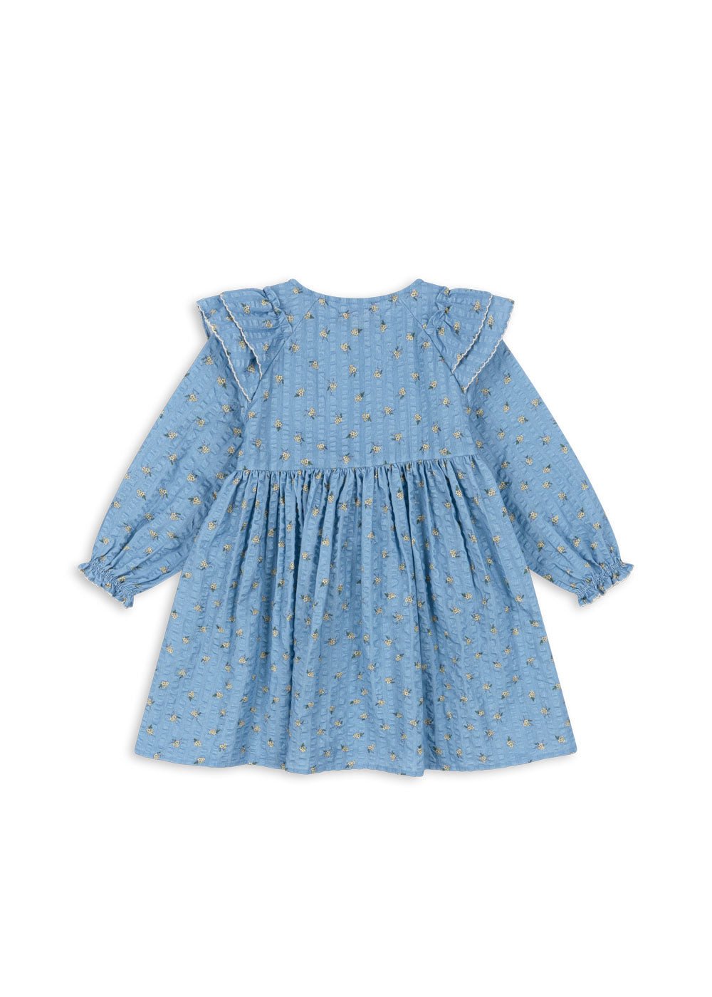 KIM FRILL DRESS GOTS - BILLIE BLUE Konges Sløjd - enjoykidsus