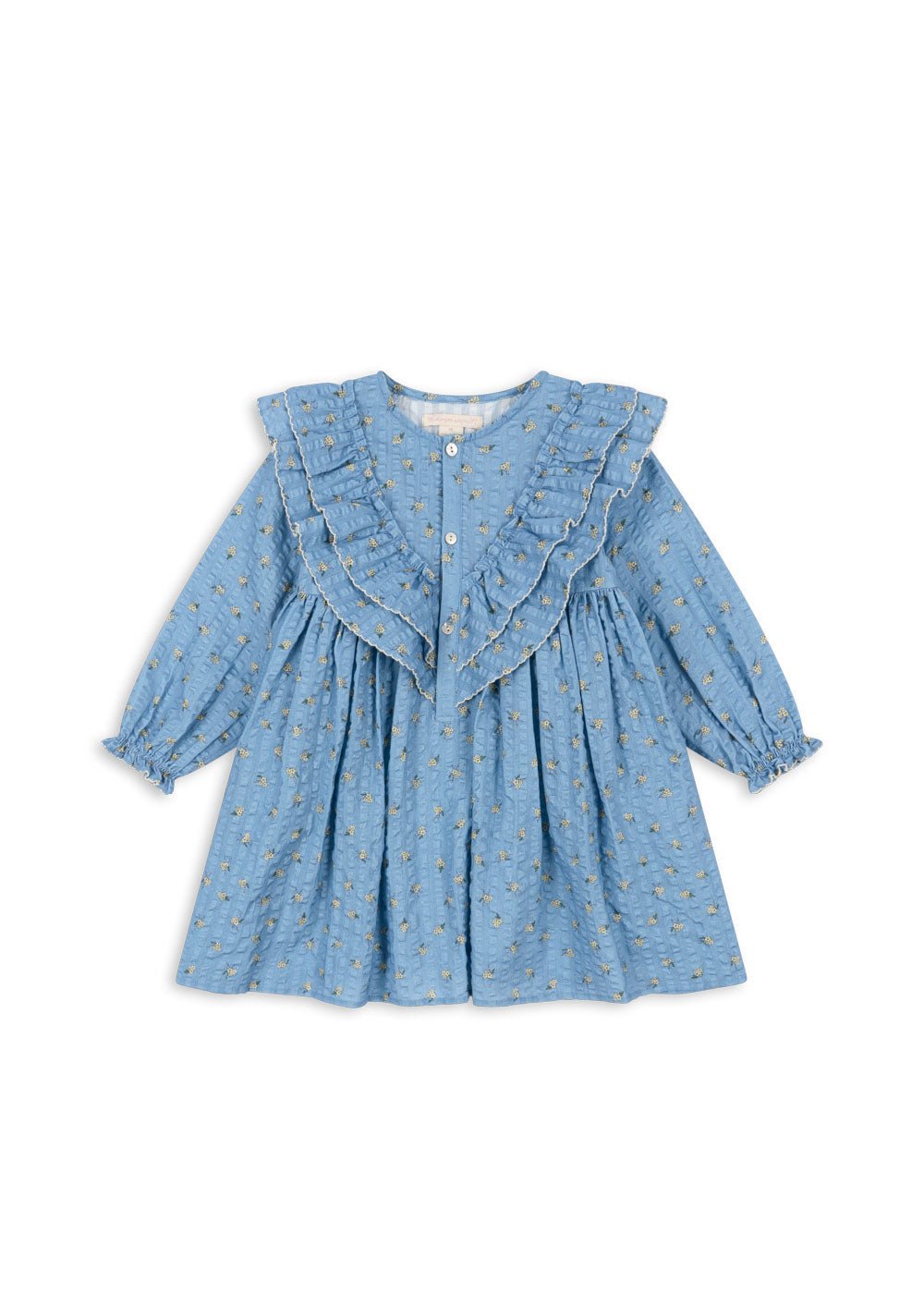 KIM FRILL DRESS GOTS - BILLIE BLUE Konges Sløjd - enjoykidsus