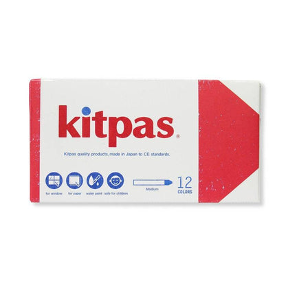 Kitpas - Kitpas Medium 12 Colors Kitpas - enjoykidsus