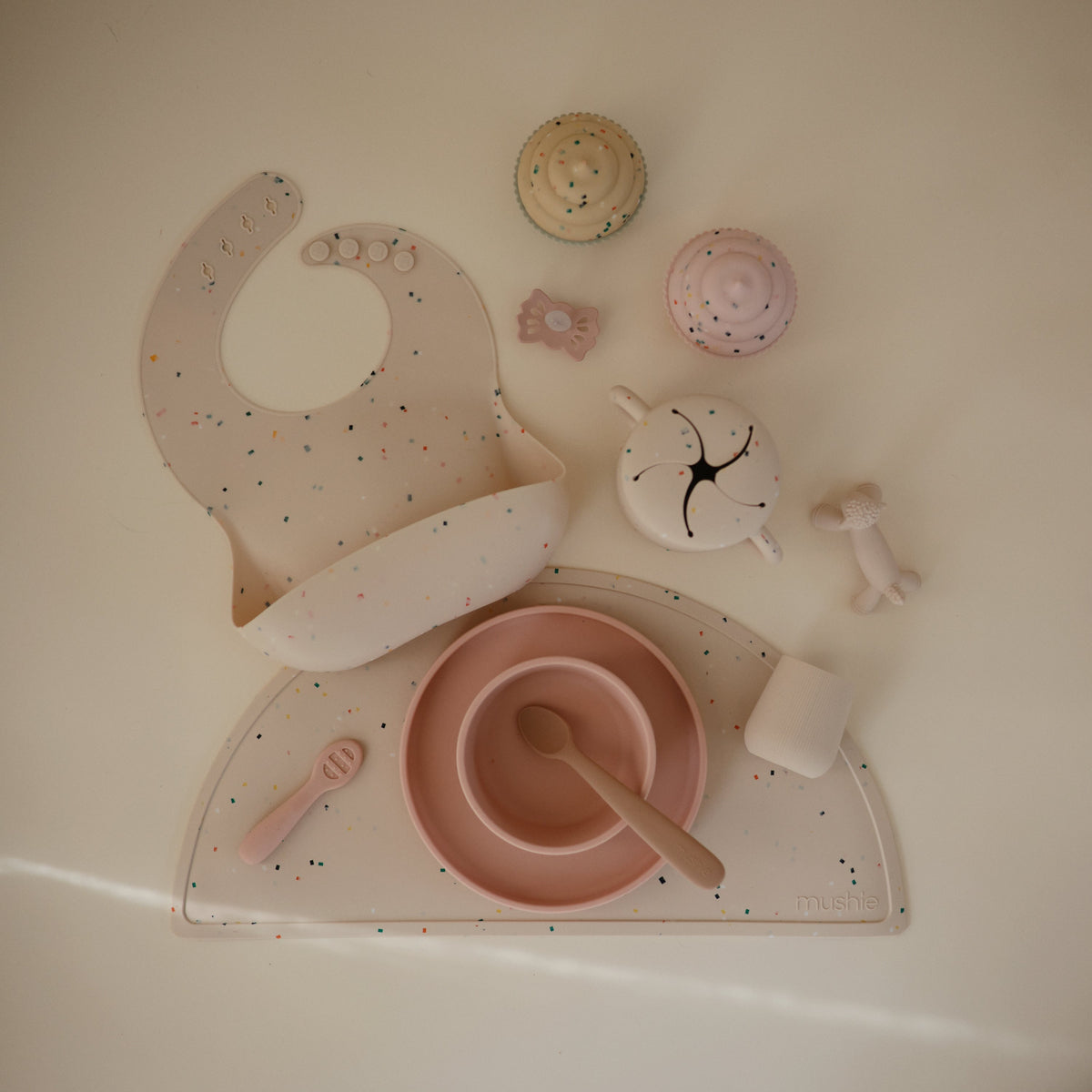 Silicone Baby Bib mushie