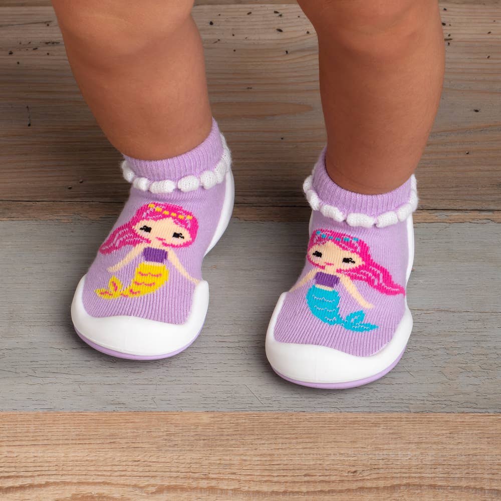 Komuello first walker baby sock shoes - Mermaid Sisters Komuello