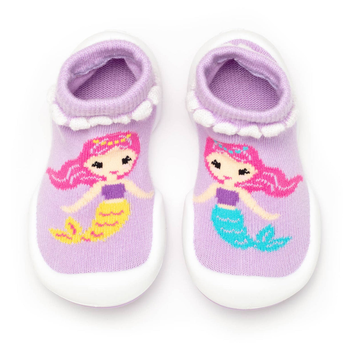 Komuello first walker baby sock shoes - Mermaid Sisters Komuello