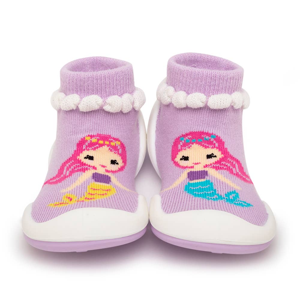 Komuello first walker baby sock shoes - Mermaid Sisters Komuello