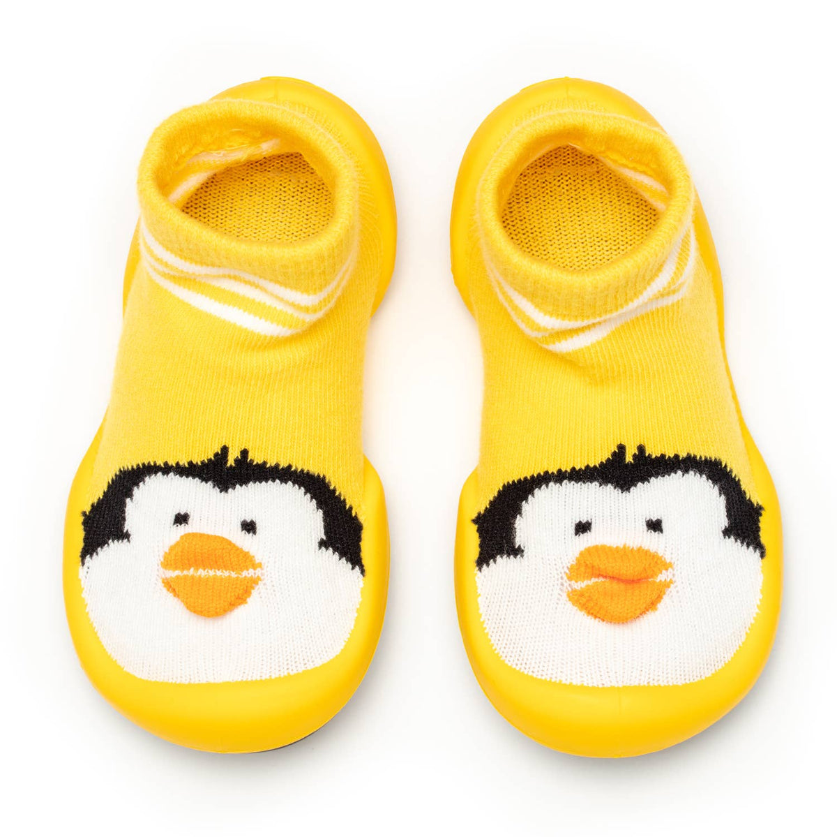 Komuello first walker baby sock shoes - Penguin - Yellow Komuello
