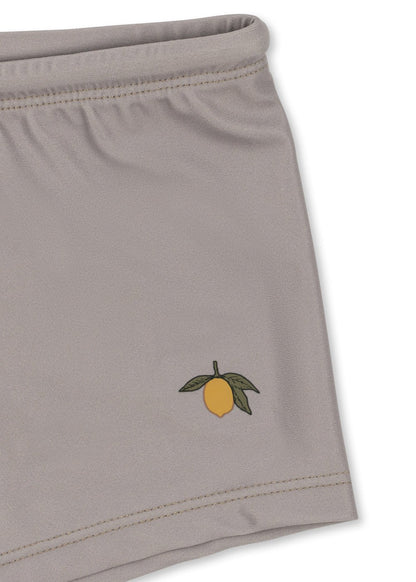 Konges Sløjd 2 Pack Aster Swim Shorts - Mon Grand Citron/Laurel Oak Konges Sløjd