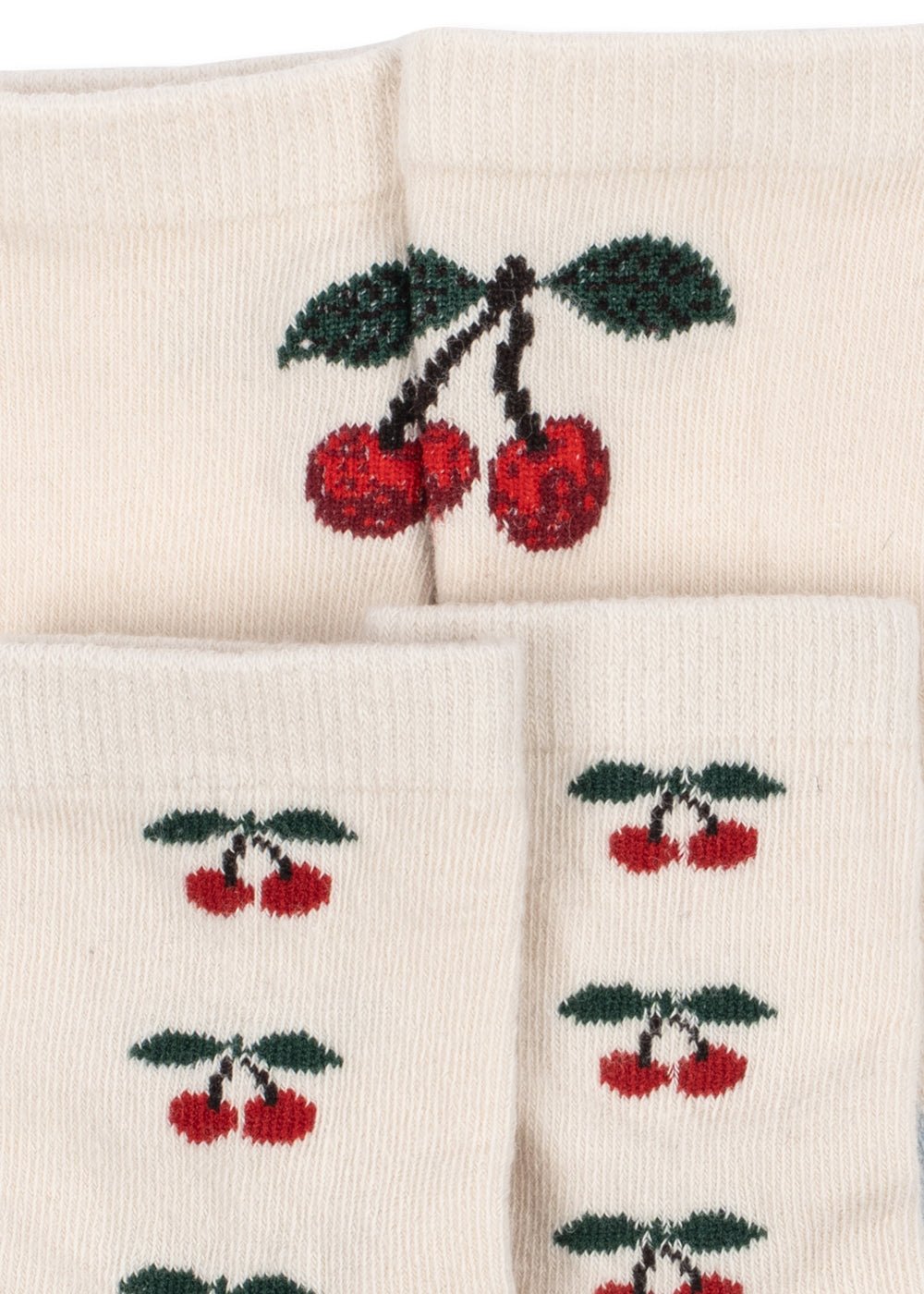 Konges Sløjd 2 PACK JACQUARD CHERRY SOCKS - cherry mix Konges Sløjd