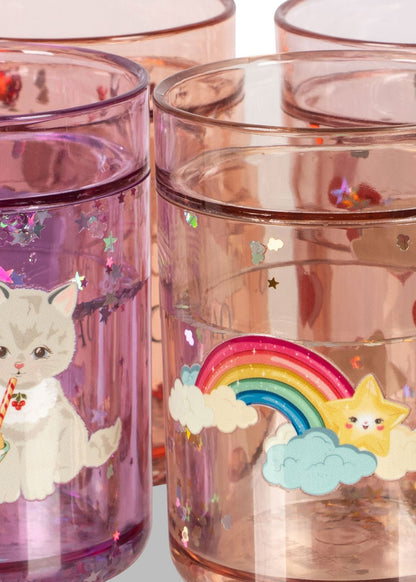 Konges Sløjd 4 Pack Glitter Cups - Multi Glitter
